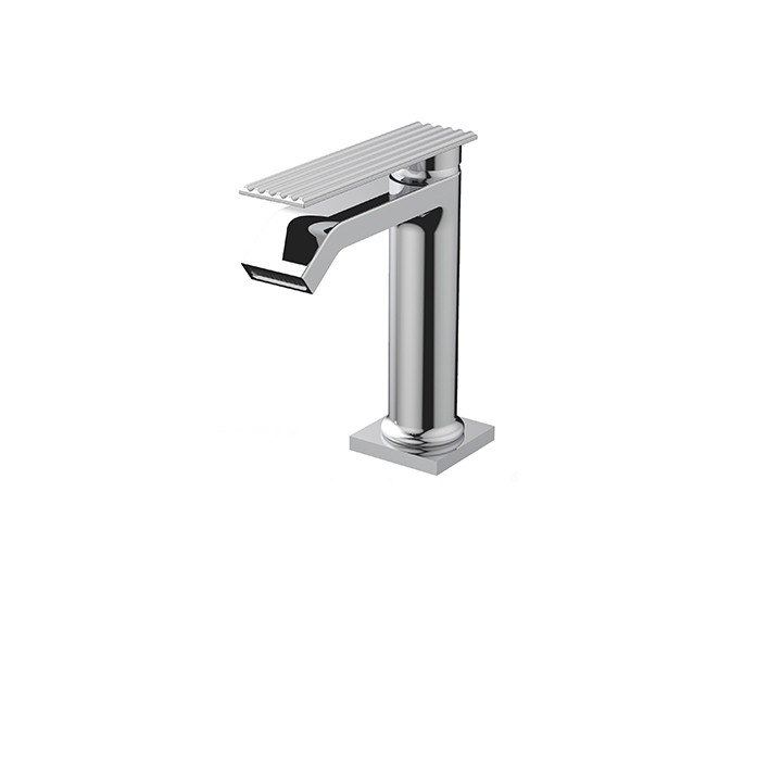 Single-hole lavatory faucet