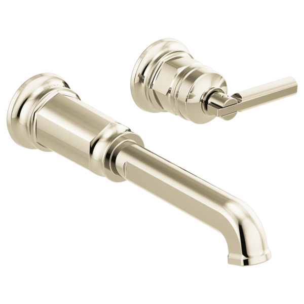 Two-Hole, Single-Handle Wall Mount Lavatory Faucet - Less Handle 1.2 GPM