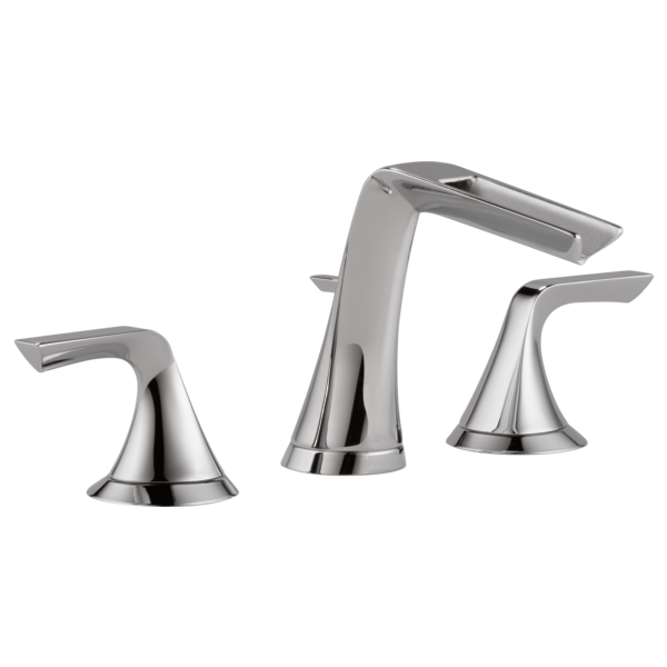 Widespread Lavatory Faucet with Channel Spout 1.5 GPM