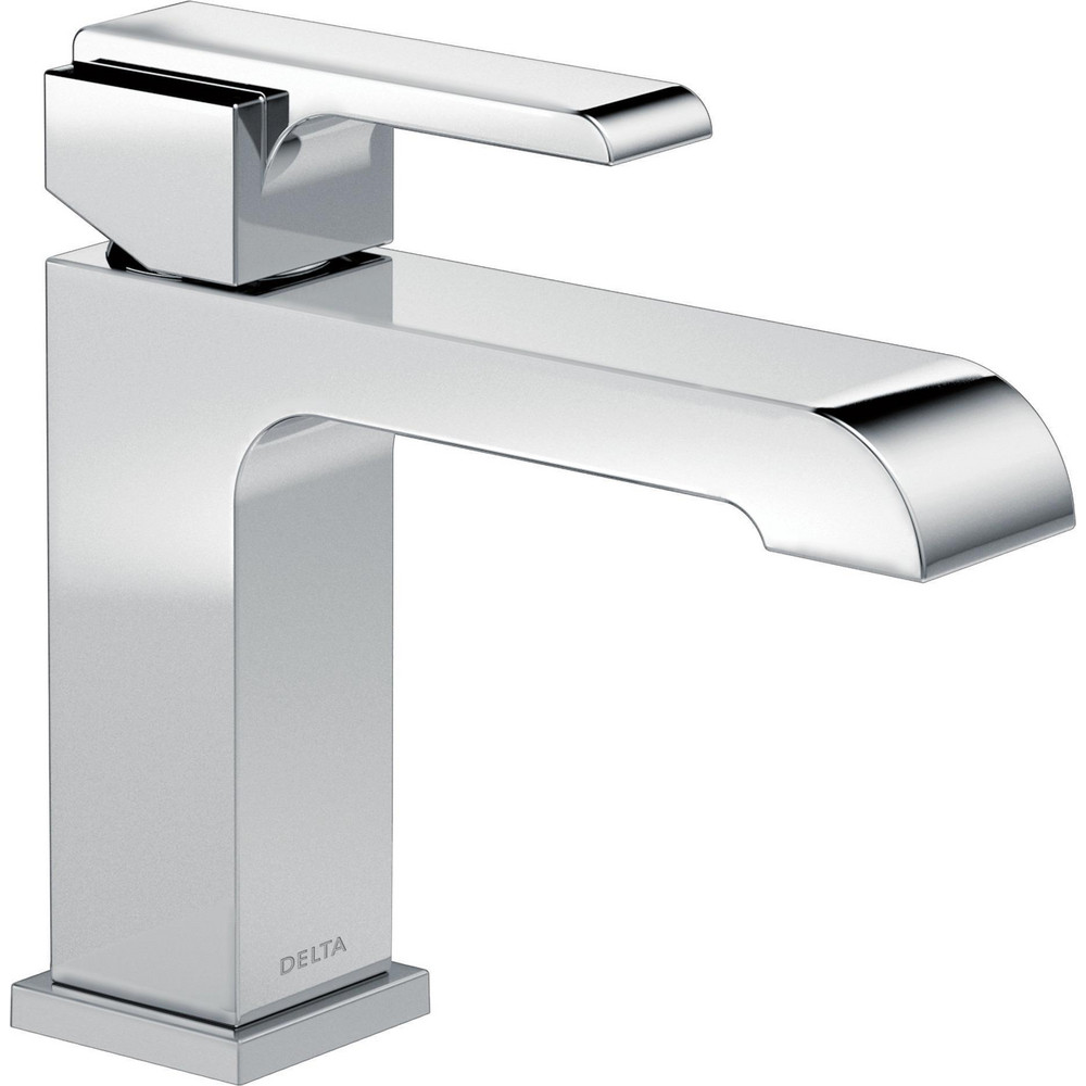 Single Handle Lavatory Faucet - Metal Pop-Up